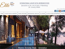 Tablet Screenshot of elitehotelmarketing.com